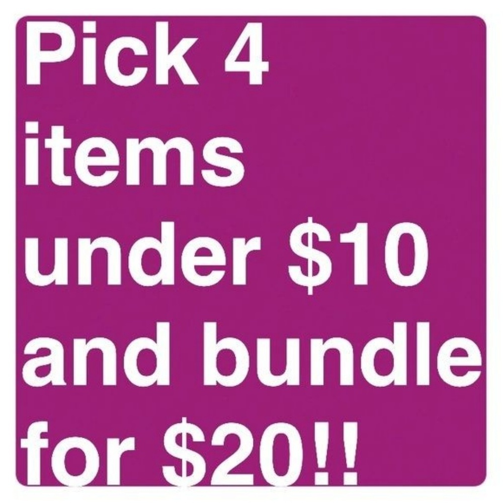 Closet clean out!!!  item under 10  bundle for 20